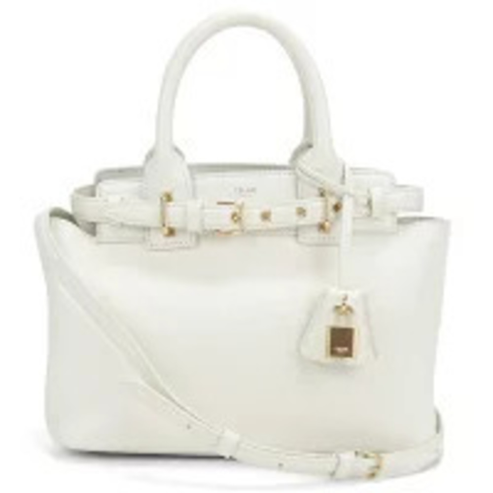 Celine Tote Bag Teen Conti White Handbag